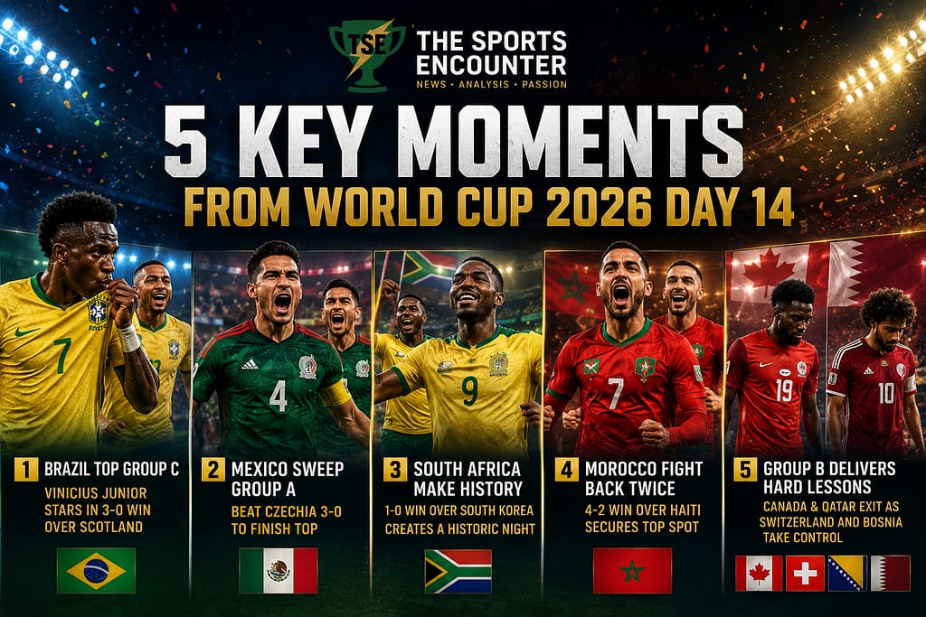 What Day 14 Told Us About the Tournament